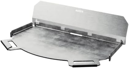 Breeo X30 Flat Top Griddle - Carbon Steel Grill Pan for Live-Fire Cooking - Pre-oiled Flat Top Hibachi Grill to Smash, Sizzle, & Sear - Grills Outdoor Cooking & Camping Accessories - Made in the USA