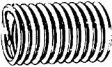 (18pcs) Metric DIN 8140A M16X2X24 Metric Helical Thread Repair Inserts, Free Running Stainless Steel Ships Free in USA by Aspen Fasteners, ASMM19876