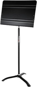 LXX Dual-Use Professional Portable Sheet Music Stand with Microphone Stand Phone Holder and Carry Bag Projector Stand