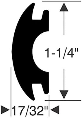 Steele Rubber Products 90-3359-347 Boat Rub Rail Insert Repair Kit Commonly Found on Bayliner, Chapparal, Silverton Yachts