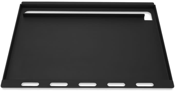 Weber Rust‑Resistant Outdoor Griddle Insert, Full‑Size – Pre-Seasoned Carbon Steel Griddle for Summit and Genesis 300 Series (3 Burners), Gas Grill Accessory