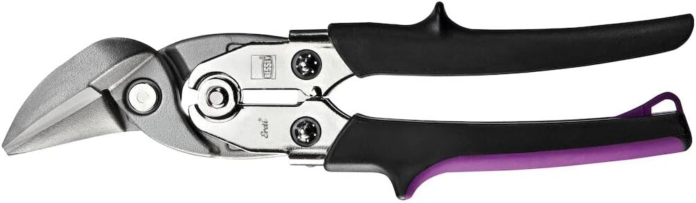 Bessey D27AH cutting snips HSS right cutting, Black/Purple/Silver