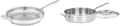 Cuisinart Professional Stainless Skillet with Helper, 12-Inch & Stainless Steel, 5.5 Quart Sauté Pan w/Cover, Helper Handle, Chef's Classic, 733-30H