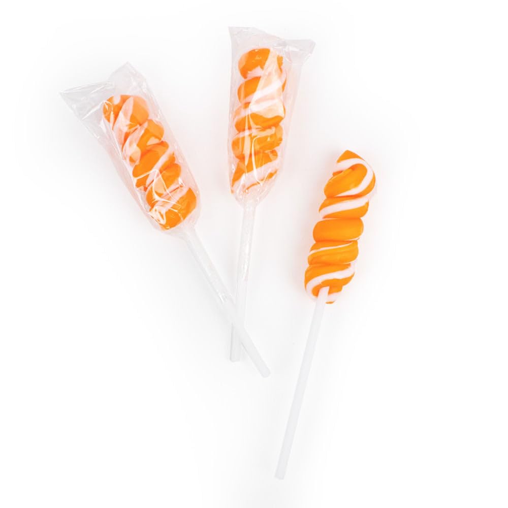 Orange Deluxe Bulk Candy Buffet Mix Including Chocolates, Taffy, Gummies, Lollipops & More Assorted Treats - Ideal For Dessert Tables And Party Displays (11.3lbs)