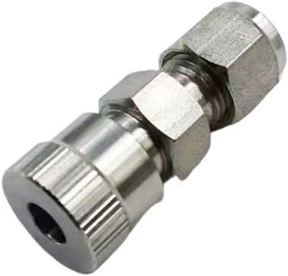 SS-4-UT-6-400, Stainless Steel Ultra-Torr Vacuum Fitting, Tube Fitting Union, 1/4 in. Ultra-Torr Fitting x 1/4 in. Tube OD