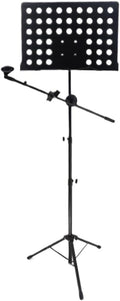 Music Stand Multi-Function Portable Music Stand with Microphone Stand Suitable for Guitar Violin Ukulele Sheet Music Stands
