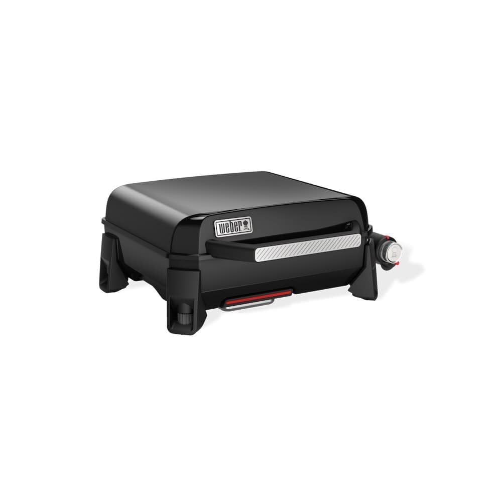 Weber Slate Griddle 1-Burner Propane Gas Portable 17 in. Flat Top Grill in Black 1500531
