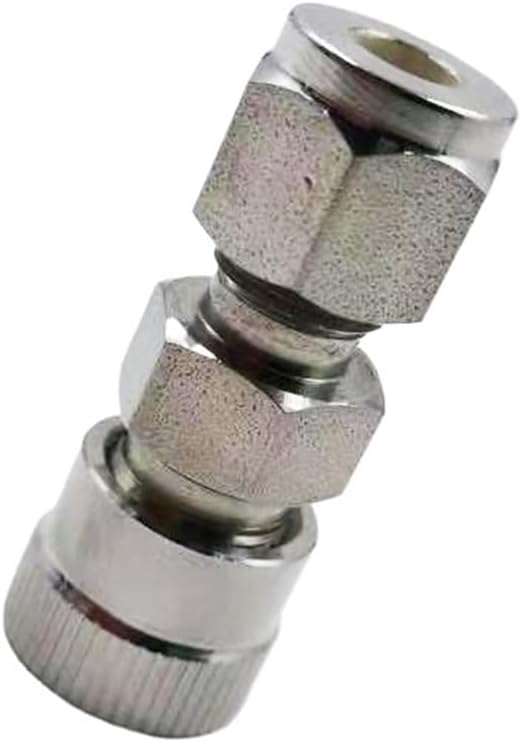 SS-4-UT-6-400, Stainless Steel Ultra-Torr Vacuum Fitting, Tube Fitting Union, 1/4 in. Ultra-Torr Fitting x 1/4 in. Tube OD