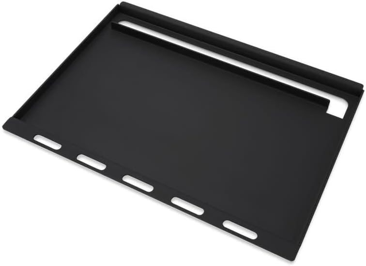 Weber Rust‑Resistant Outdoor Griddle Insert, Full‑Size – Pre-Seasoned Carbon Steel Griddle for Summit and Genesis 300 Series (3 Burners), Gas Grill Accessory