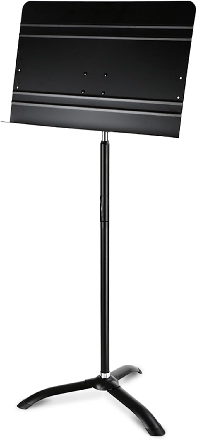 Sheet Music Stand, Portable Music Stand with Waterproof Carrying Case, Music Clips, Phone Holder and Microphone Boom