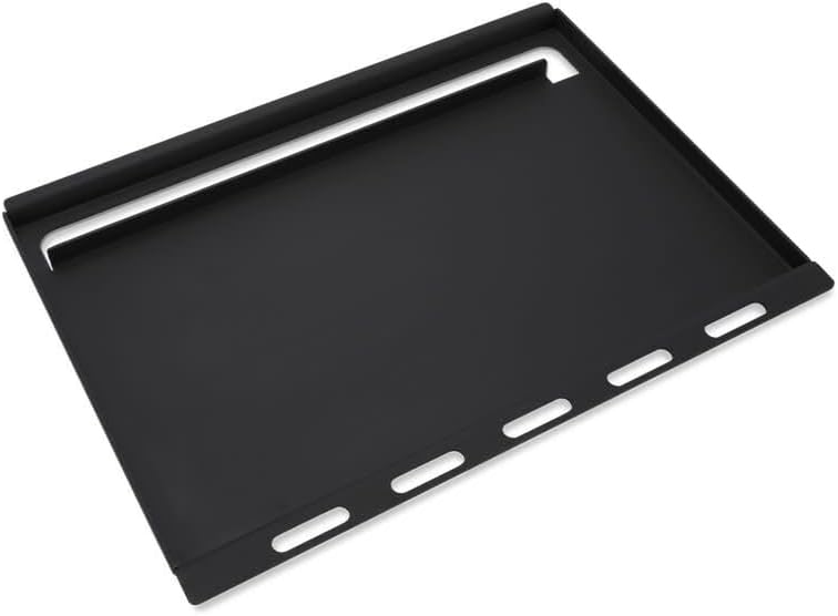 Weber Rust‑Resistant Outdoor Griddle Insert, Full‑Size – Pre-Seasoned Carbon Steel Griddle for Summit and Genesis 300 Series (3 Burners), Gas Grill Accessory