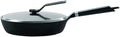 Vermicular Oven-Safe Skillet with Stainless Steel Lid | 26cm Deep (10.2') | Aluminum Handle | Lightweight Enameled Cast Iron Pan with Non-Toxic Enamel Finish | Induction-compatible | Made in Japan
