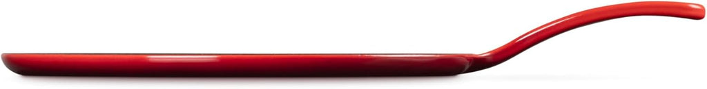 Le Creuset Enameled Cast Iron Traditional Round Crepe Pan, 10.25', Cerise