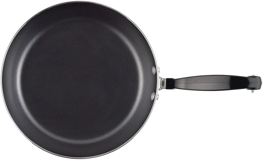 Farberware Classic Series Nonstick Stainless Steel Cookware Set, Pots and Pans Set, 15-Piece