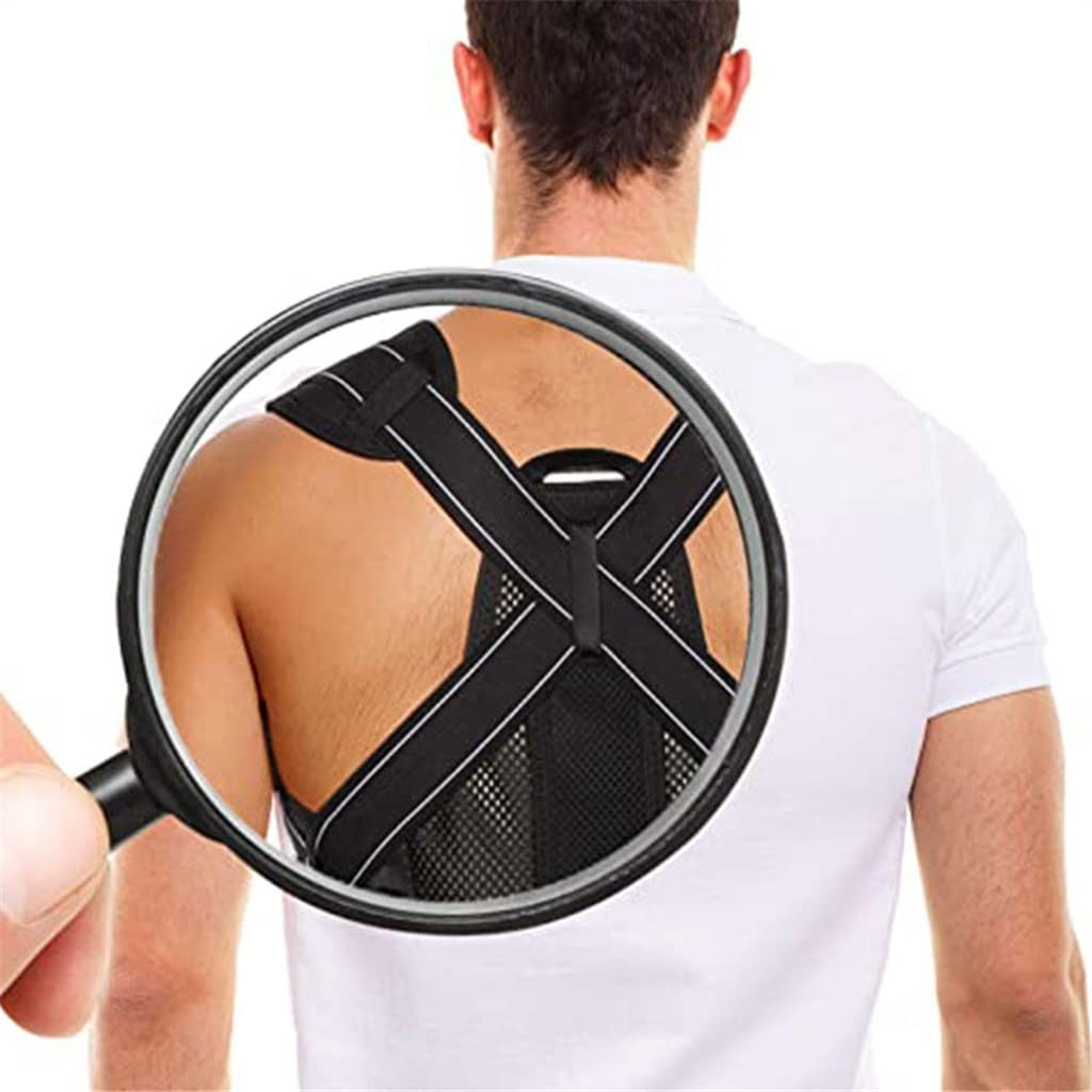 Back Shoulder Belt Corrector l Fixer Tape Lumbar Straight Corrector Training Belt decorate ui