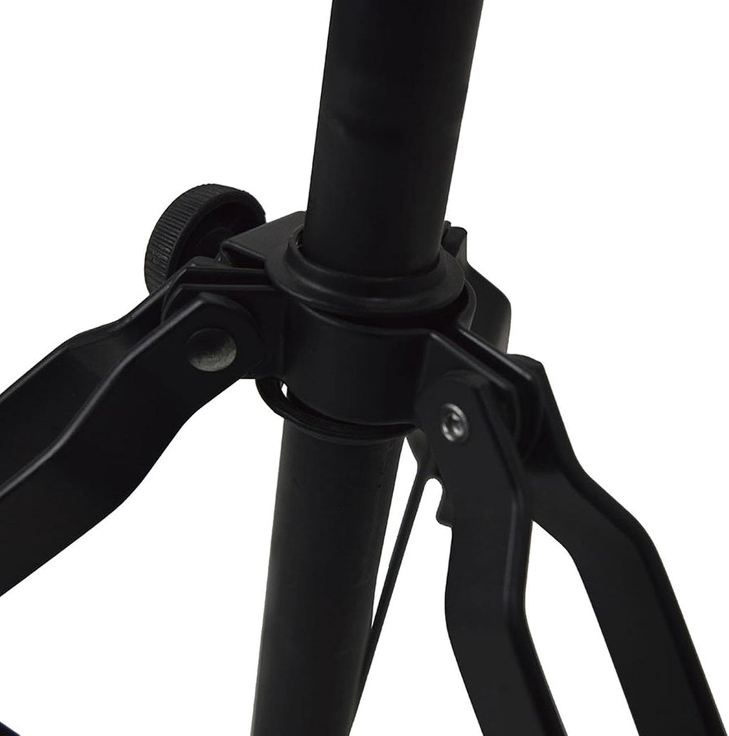 DYNWAVE Foldable Sheet Music Stand Music Sheet Holder Compact Stable Easy to Use Portable Tripod with Mic Holder Instrument Accessory