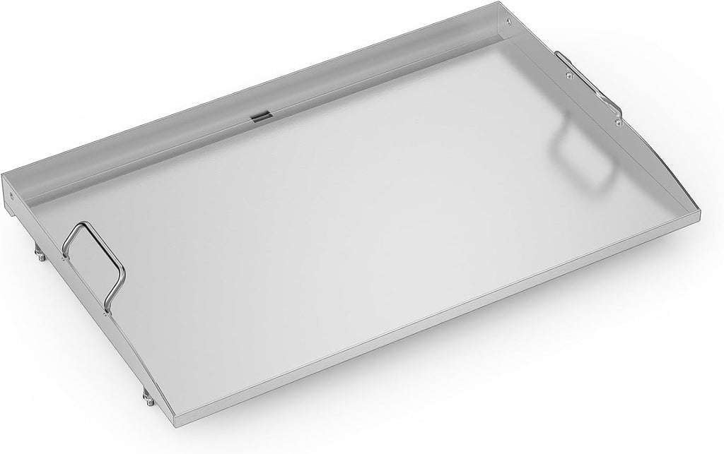 Stanbroil 28 Inch Flat Top Griddle, Stainless Steel Griddle Replacement Top for Blackstone 28' 2-Burner Gas Grill Cooking Station, Rear Grease Management System