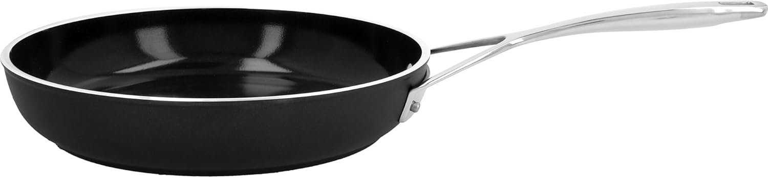 Demeyere AluPro 5, Ceramic 10-inch Aluminum Nonstick Fry Pan, Ceramic Nonstick Coating, Lightweight Construction, Compatible with all Cooking Surfaces