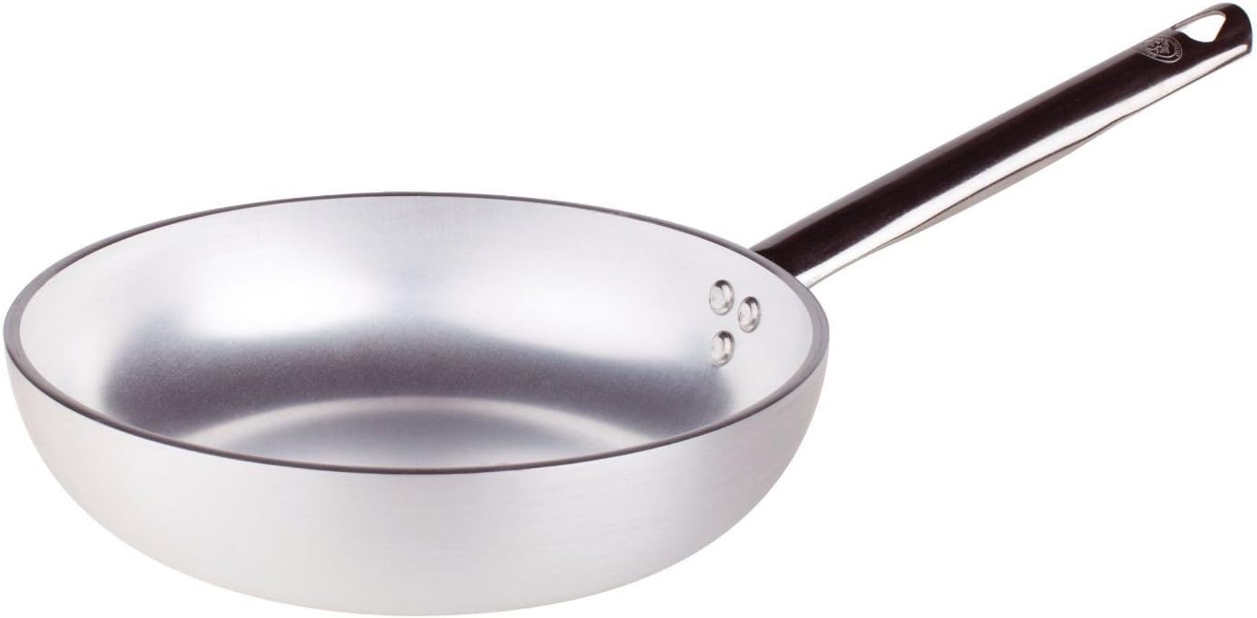 Pentole Agnelli Aluminium Professional 5 Mm. Radiant Saute Pan with 1 Handle, Diameter 36 Cm.