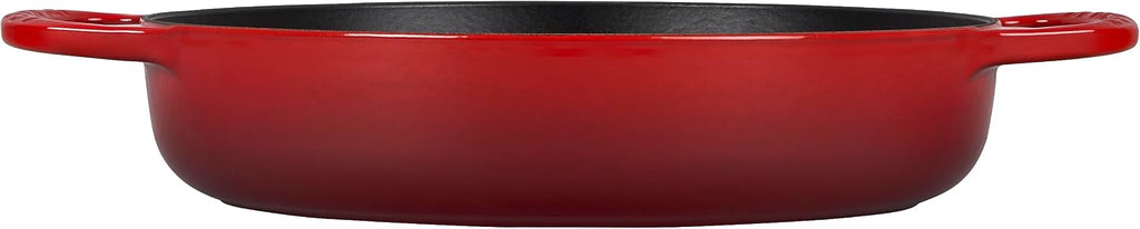 Le Creuset Signature Cast Iron Everyday Pan, 11', Cerise