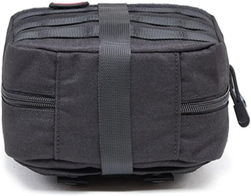 Medical Rescue Emergency Survival Kit, Small Portable First Aid Kit Bag,1000D Polyester Field Emergency Package(A)