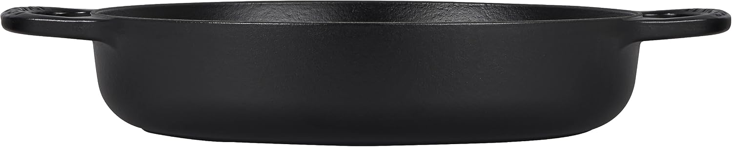 Le Creuset Signature Cast Iron Everyday Pan, 11', Licorice
