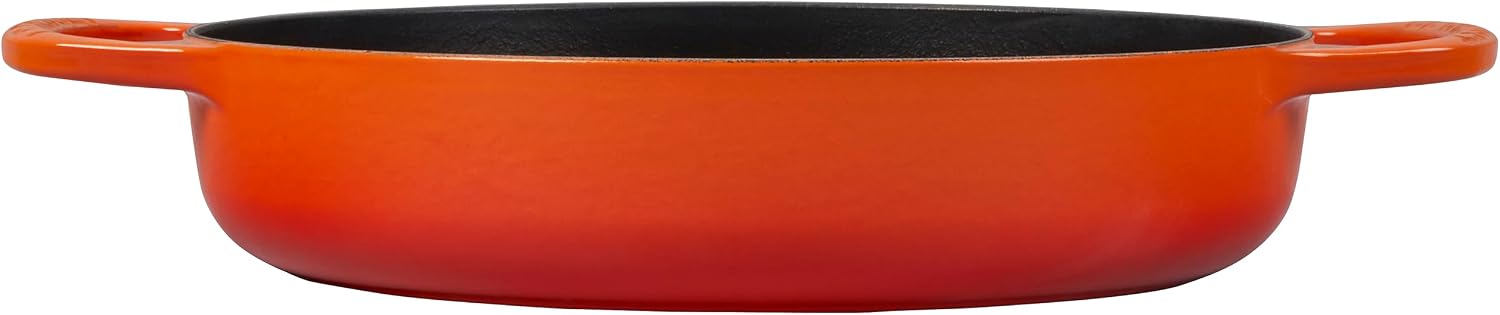 Le Creuset Signature Cast Iron Everyday Pan, 11', Flame