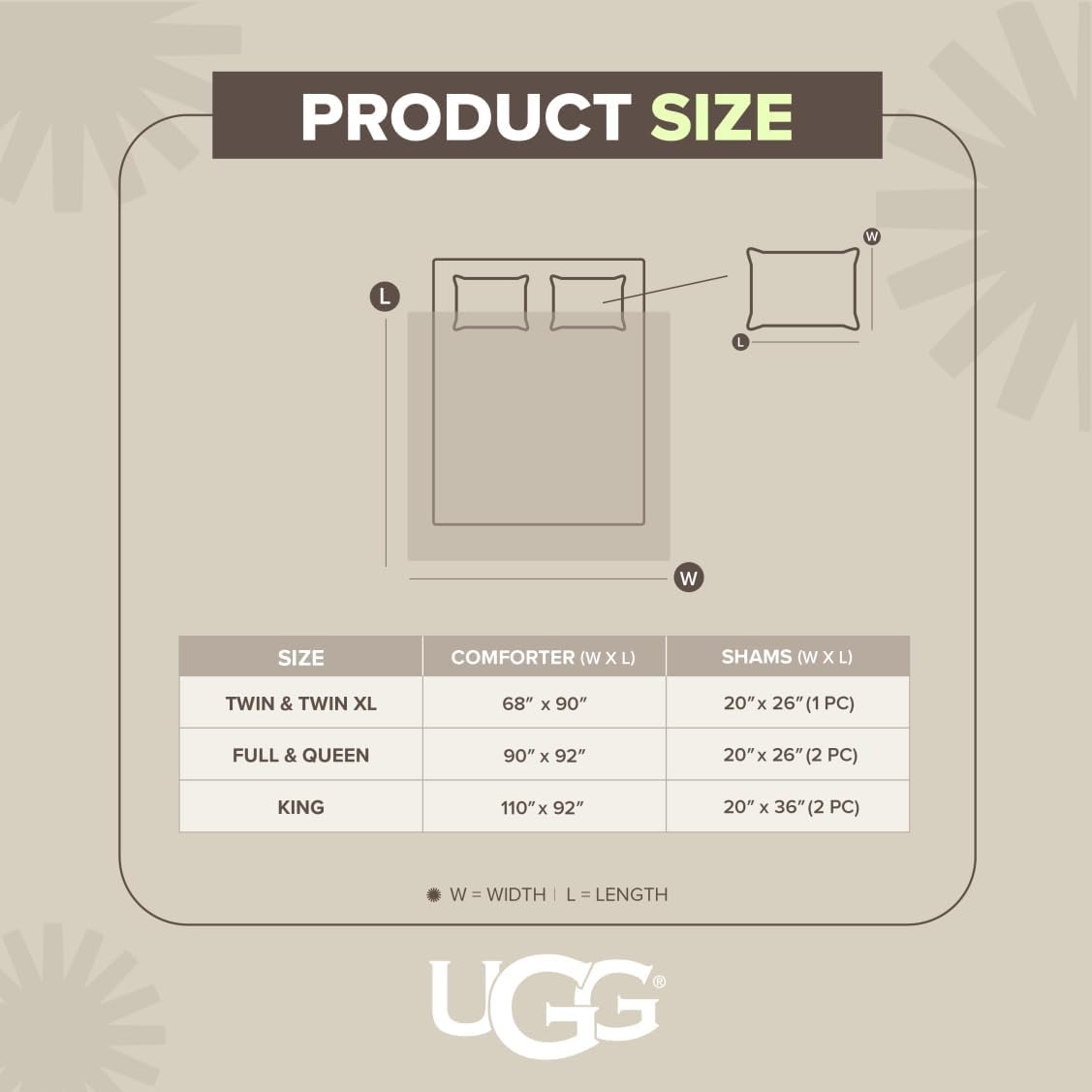 UGG Devon Braid Twin/Twin XL Quilt Set – Soft Lightweight 2-Piece Bedding with Quilt and Shams, Hypoallergenic & Breathable, Twin/Twin XL, Ink