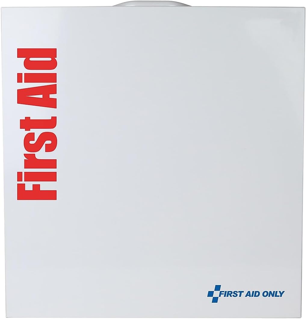 First Aid Only SmartCompliance Food Service First Aid Cabinet, ANSI Class B, 100 People, 337 Pieces (91379)