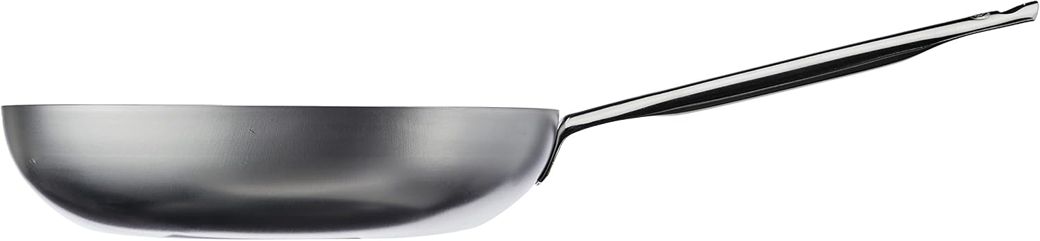 Pentole Agnelli ALMR1111B32 Countersunk Radiant Pan High, Aluminum 5 mm, 32 cm