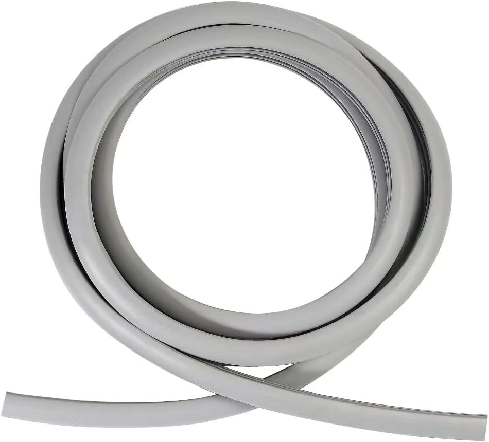 Flexible EPDM Rubber Strip (100 ft Long and 3/4 inch Wide) for Concrete Crack Repair and Replacement - Weather and Aging Resistant Expansion Joint Filler for Driveways and Sidewalks