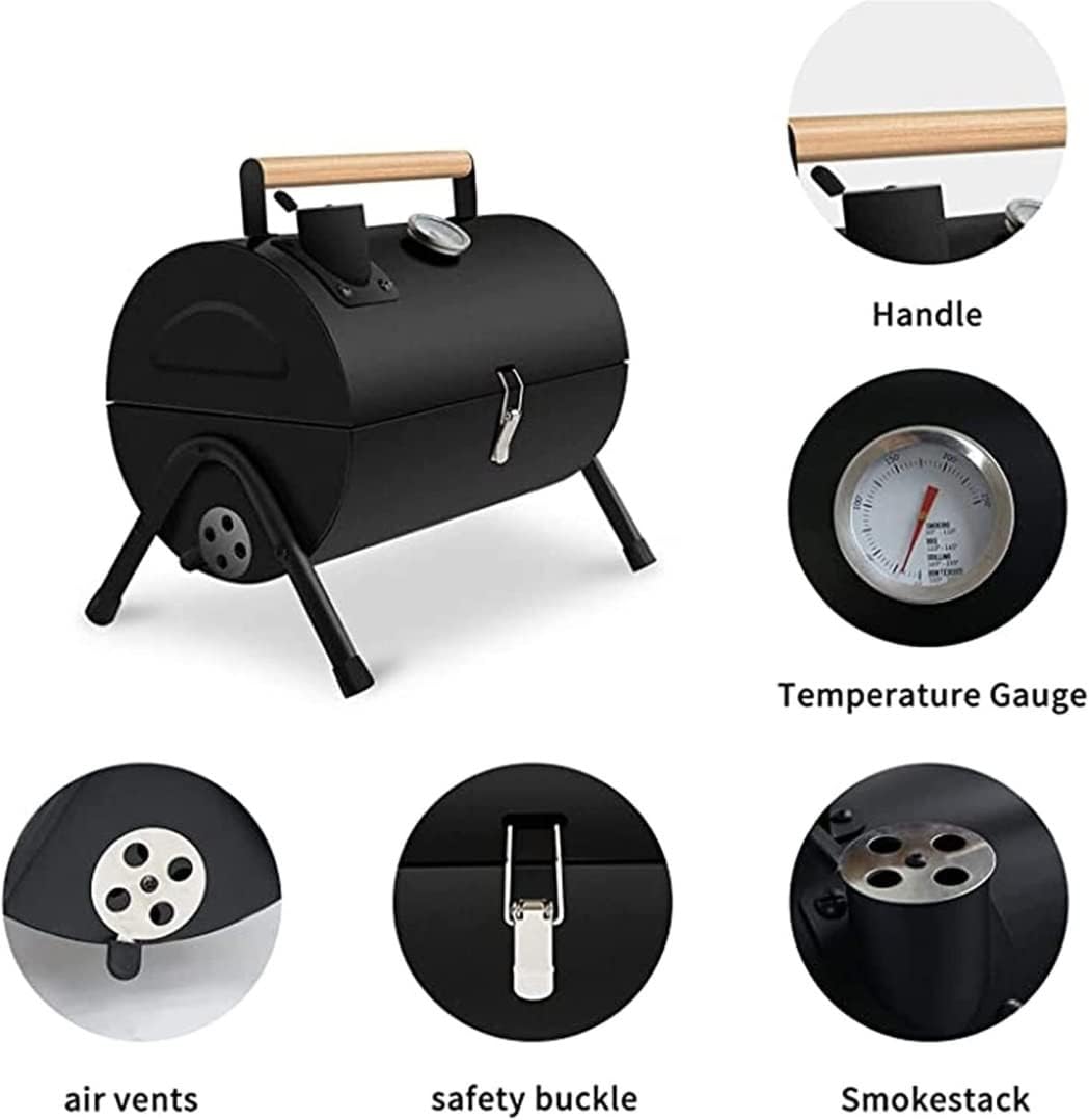 Bbq Grill Charcoal Grill Charcoal Stove Portable Charcoal Grill Stainless Steel Tabletop BBQ Grill For Outdoor Cooking Picnic Barbecue Grill Charcoal Griddle
