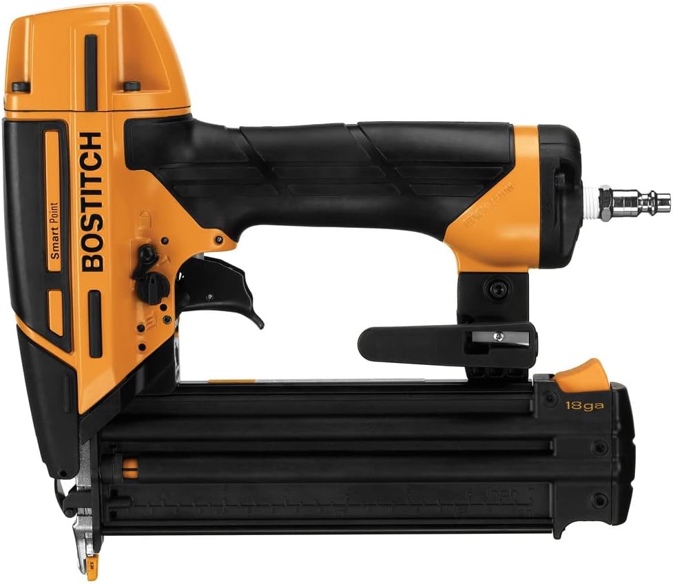 BOSTITCH U/BTFP12233 Smart Point 18 gauge Brad Nailer (Renewed)
