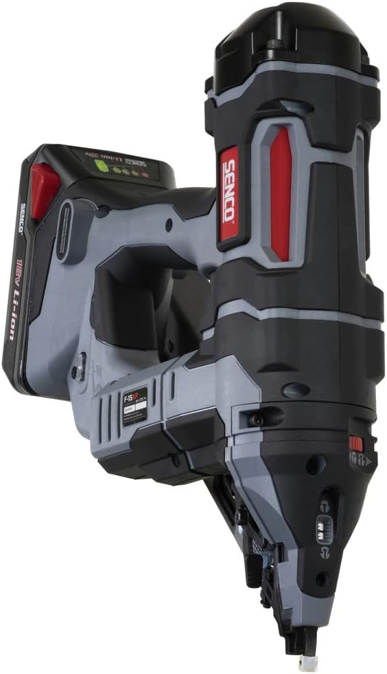 SENCO 10L0001N Fusion F-15XP 18V Lithium-Ion 2-1/2 in. Cordless 15 ga. Finish Nailer (1.5 Ah)