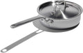 Heritage Steel x Eater 1.5 Quart Mini Sauté Pan with Lid | Made in USA | 5-Ply Fully Clad Stainless Steel Pan | Stay Cool Handle Design | Induction Capable & Non-Toxic Cookware