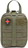 Medical Rescue Emergency Survival Kit, Small Portable First Aid Kit Bag,1000D Polyester Field Emergency Package, for Home(C)