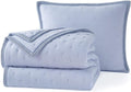 UGG Braid Twin/Twin XL Quilt Set– 2 Piece Twin Quilt Bedding Set with Pillow Sham, Soft Lightweight Bedspread Coverlet for Dorms & Bedroom, Lavender Misty Wisteria (Devon)