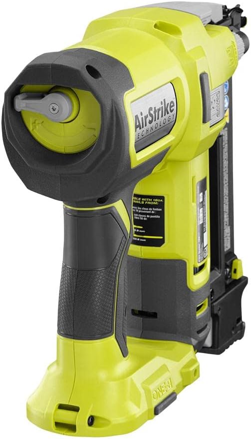 RYOBI 18V ONE+ AirStrike 18GA Brad Nailer Kit (Bulk Packaged) P321K (Renewed)