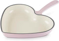 Le Creuset Enameled Cast Iron Traditional Heart Skillet, 10.25', Chiffon Pink