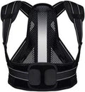 Back Shoulder Support Belt Corrector Postural Fixer Tape Lumbar Straight Corrector Training Belt,D-M Code