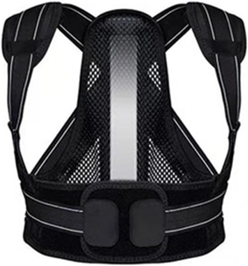 Back Shoulder Support Belt Corrector Postural Fixer Tape Lumbar Straight Corrector Training Belt,D-M Code