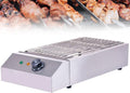 Electric Table Top Griddle, 2600W Portable BBQ Barbecue Grill, Even Heat Distribution, Fast Heating, Commercial Indoor Cooking Grill with Water Filled Drip Tray & Temperature Control
