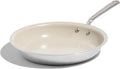 Made In Cookware - 12' Ceramic Non Stick Frying Pan (Discontinued Ceramic 1.0) - 5-Ply Stainless Clad with Stay-Cool Handle - Crafted in USA - Professional Cookware
