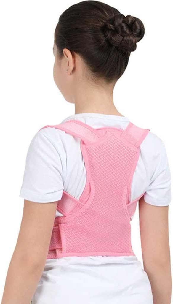 Profesiol Child Adjustable Back Chest Support Belt Posture Corrector Shoulder Brace Tape Posture Correct Orthotics (Color : Size : Small-S) (Extra Small)