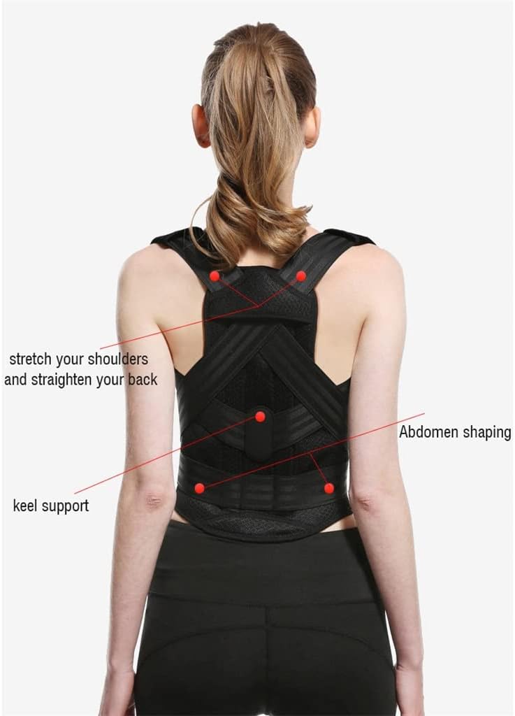 Adjustable Corrector Back Support Shoulder Postural Fixer Tape Back for Women Corset for