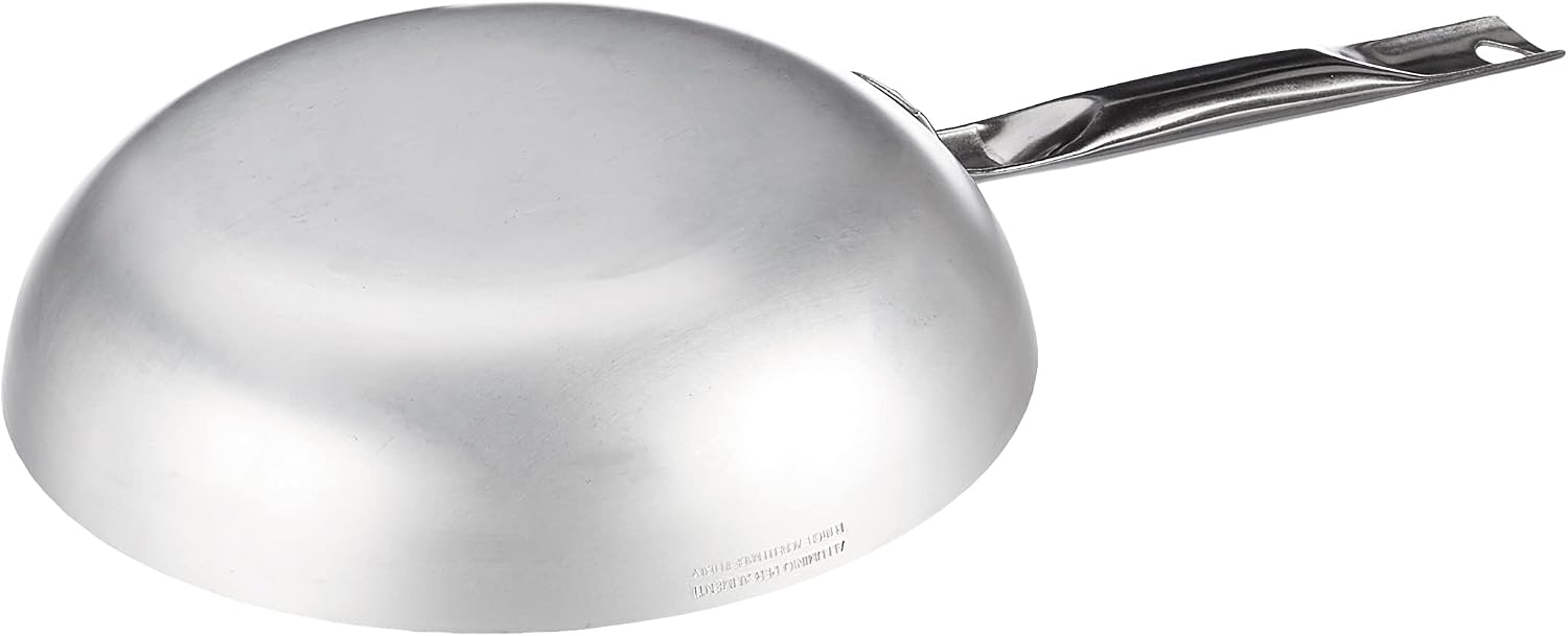 Pentole Agnelli Aluminium Professional 5 Mm. Radiant Saute Pan with 1 Handle, Diameter 28 Cm.