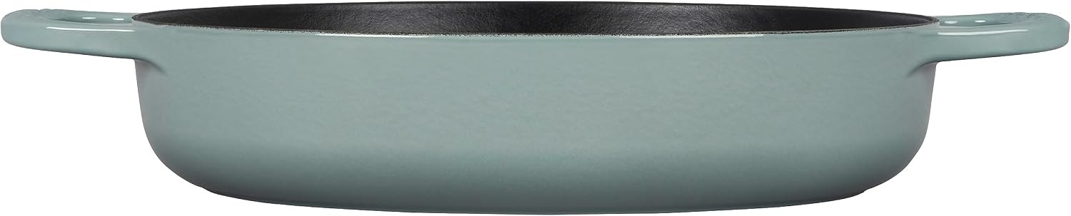 Le Creuset Signature Cast Iron Everyday Pan, 11', Sea Salt