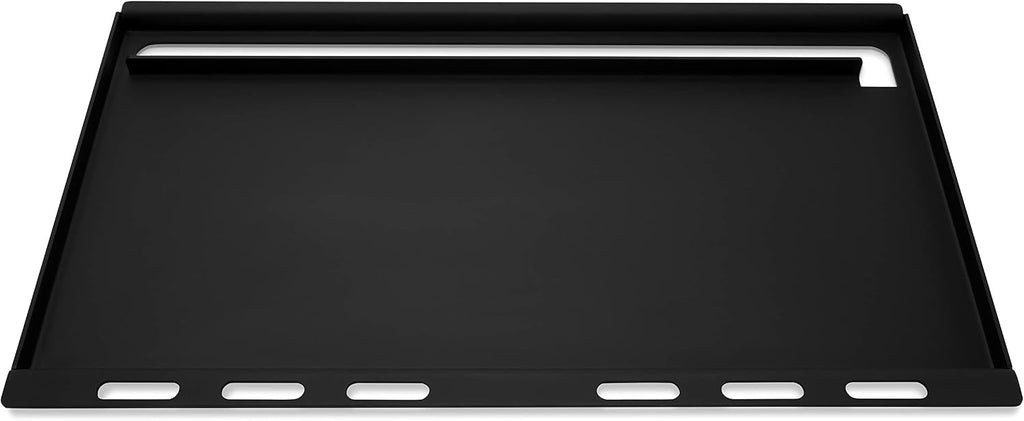 Weber Rust‑Resistant Outdoor Griddle Insert, Full‑Size – Pre-Seasoned Carbon Steel Griddle for Genesis 400 Series Gas Grills, Grill Accessory
