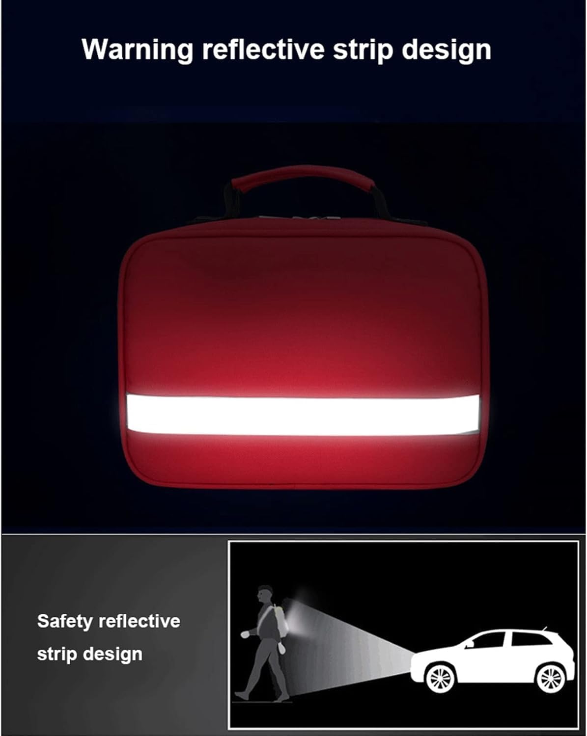 Medical Trauma Bag Empty Portable First Aid Kits Bag Insulation And Refrigeration Emergency Storage Bag Bag Only