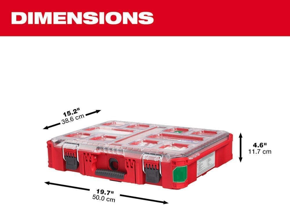 for Milwaukee 48-73-8430C 193PC Class B Type III PACKOUT First Aid Kit